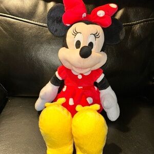Disney Minnie Mouse Plush - Red, Yellow, Black, White